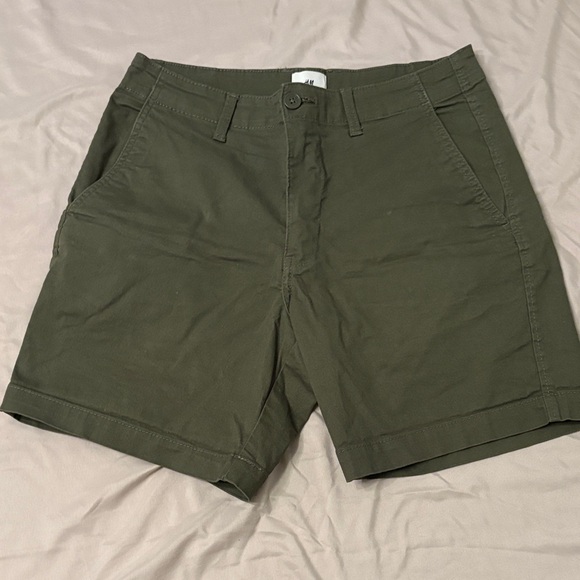 H&M Other - H&M Khaki Green Regular Fit Shorts